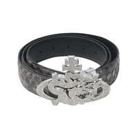 ozma x DragonTown - PYTHON DIAMANTE BELT 011