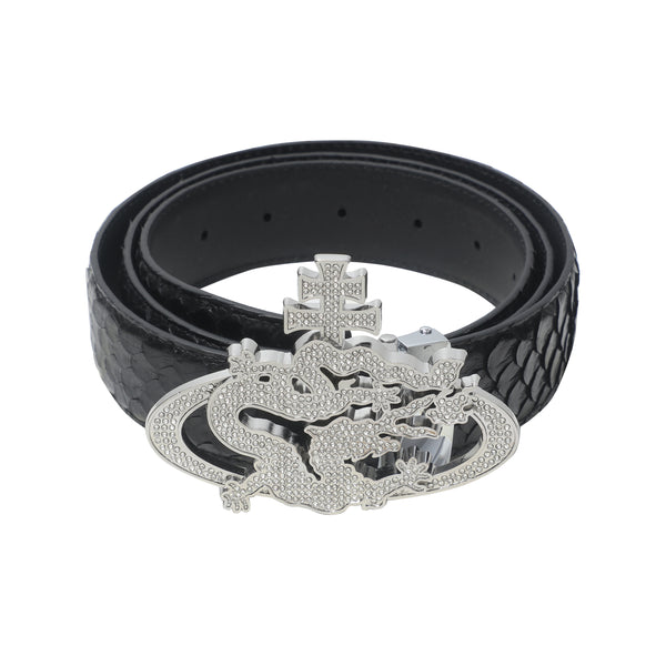ozma x DragonTown - PYTHON DIAMANTE BELT 012
