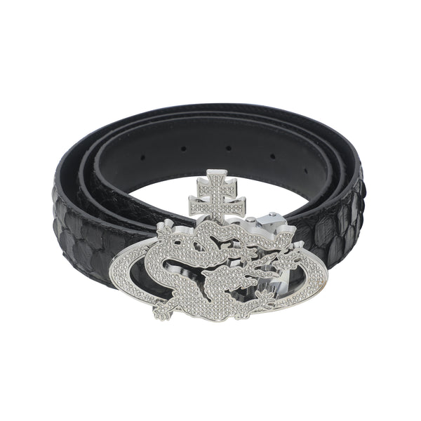 ozma x DragonTown - PYTHON DIAMANTE BELT 014