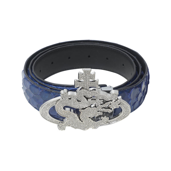ozma x DragonTown - PYTHON DIAMANTE BELT 018