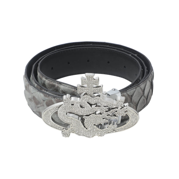 ozma x DragonTown - PYTHON DIAMANTE BELT 023