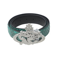 ozma x DragonTown - PYTHON DIAMANTE BELT 026