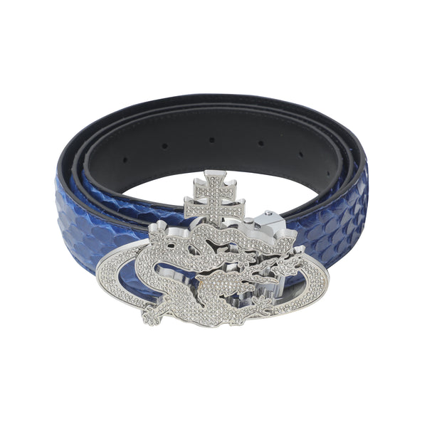 ozma x DragonTown - PYTHON DIAMANTE BELT 035