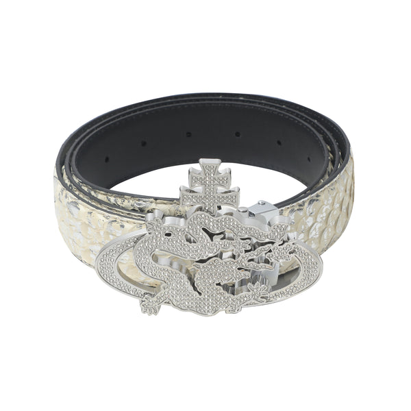 ozma x DragonTown - PYTHON DIAMANTE BELT 037