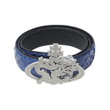 ozma x DragonTown - PYTHON DIAMANTE BELT 039