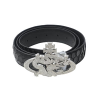ozma x DragonTown - PYTHON DIAMANTE BELT 041