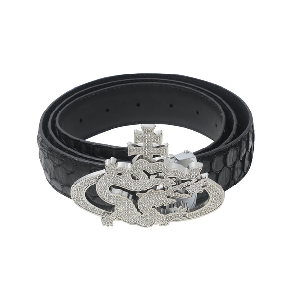ozma x DragonTown - PYTHON DIAMANTE BELT 041