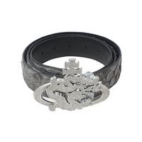 ozma x DragonTown - PYTHON DIAMANTE BELT 042