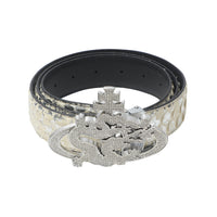 ozma x DragonTown - PYTHON DIAMANTE BELT 043