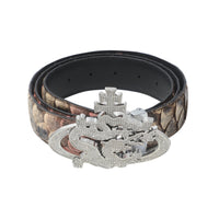 ozma x DragonTown - PYTHON DIAMANTE BELT 048