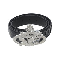ozma x DragonTown - PYTHON DIAMANTE BELT 050
