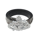 ozma x DragonTown - PYTHON DIAMANTE BELT 060