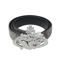 ozma x DragonTown - PYTHON DIAMANTE BELT 062