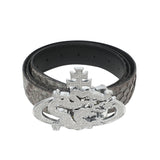 ozma x DragonTown - PYTHON DIAMANTE BELT 065