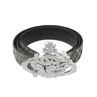 ozma x DragonTown - PYTHON DIAMANTE BELT 067