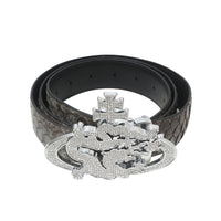 ozma x DragonTown - PYTHON DIAMANTE BELT 068