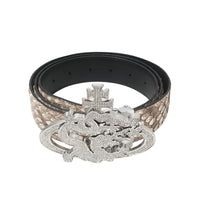 ozma x DragonTown - PYTHON DIAMANTE BELT 069