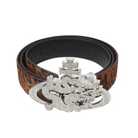ozma x DragonTown - LEOPARD DIAMANTE BELT 071