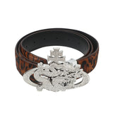 ozma x DragonTown - LEOPARD DIAMANTE BELT 072