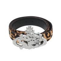 ozma x DragonTown - LEOPARD DIAMANTE BELT 075