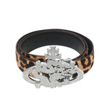 ozma x DragonTown - LEOPARD DIAMANTE BELT 075
