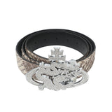 ozma x DragonTown - PYTHON DIAMANTE BELT 080