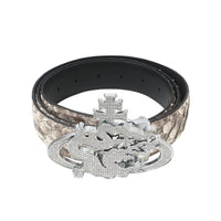 ozma x DragonTown - PYTHON DIAMANTE BELT 084