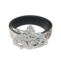 ozma x DragonTown - PYTHON DIAMANTE BELT 087