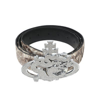 ozma x DragonTown - PYTHON DIAMANTE BELT 089