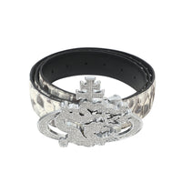 ozma x DragonTown - PYTHON DIAMANTE BELT 090