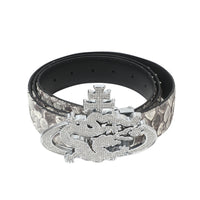 ozma x DragonTown - PYTHON DIAMANTE BELT 092