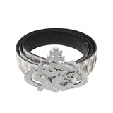ozma x DragonTown - PYTHON DIAMANTE BELT 108