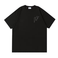 "W" 3M Reflective Wildstyle Records T-shirt (Black)
