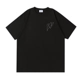 "W" 3M Reflective Wildstyle Records T-shirt (Black)