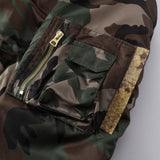 "DragonTown" - Security Bomber Jacket (Alpha MA-1 modified) (Camo) Limited Edition