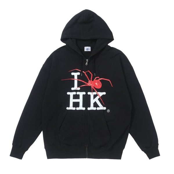 DragonTown - "SPIDER HK" Souvenir Zip-up Hoodie