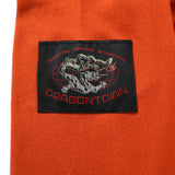 "DragonTown" - D.T/eryx  Long Sleeve - Orange