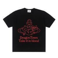 ozma x DragonTown - TAKE IT IN BLOOD T-shirt (Black)
