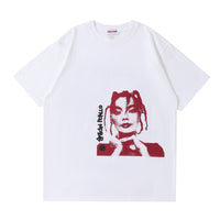 OTAKU MOBB - “OtakuMobbjörk” T-Shirt (White)