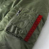 "DragonTown" - Security Bomber Jacket (Alpha MA-1 modified) (Green)