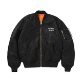 "DragonTown" - Security Bomber Jacket (Alpha MA-1 modified) (Black) - November exclusive