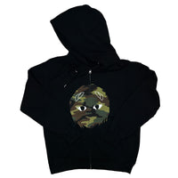 OTAKU Des MỌBB - Camouflage Zip-up Hoodie